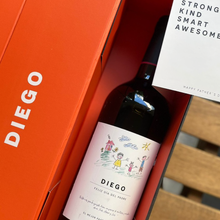 Botella de vino + caja personalizadas - Diseño RECUERDOS