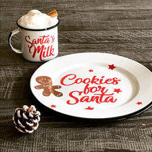 Cookies for Santa plato y taza